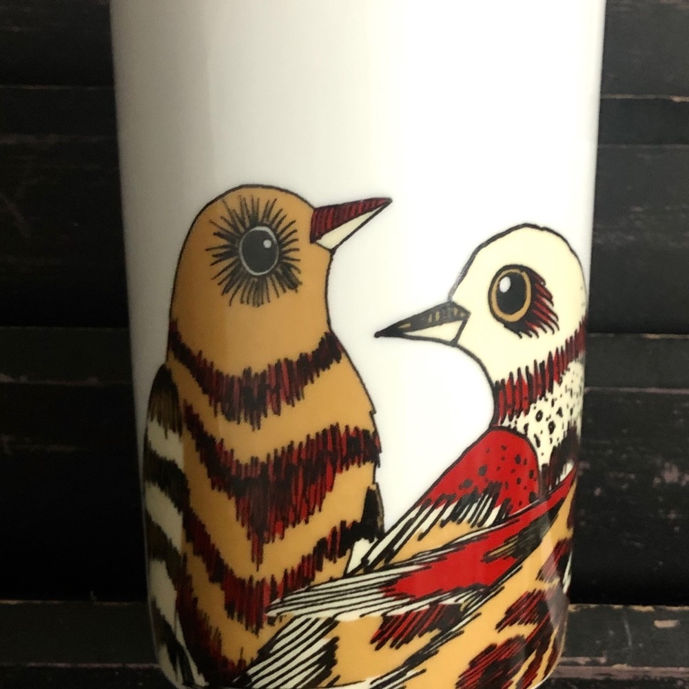 DANICA STUDIO Porcelain Bath Tumbler Perch